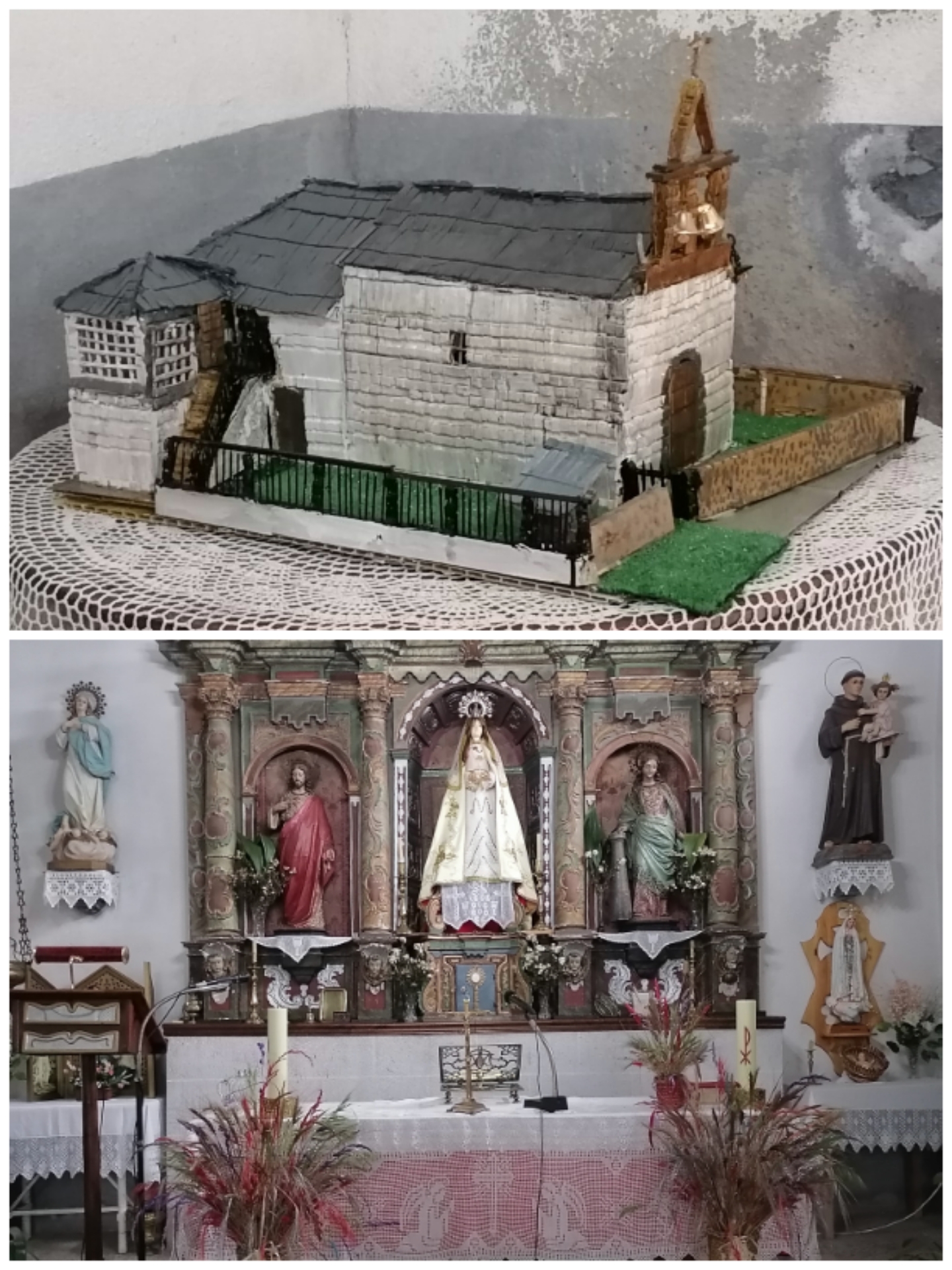 altar e maqueta